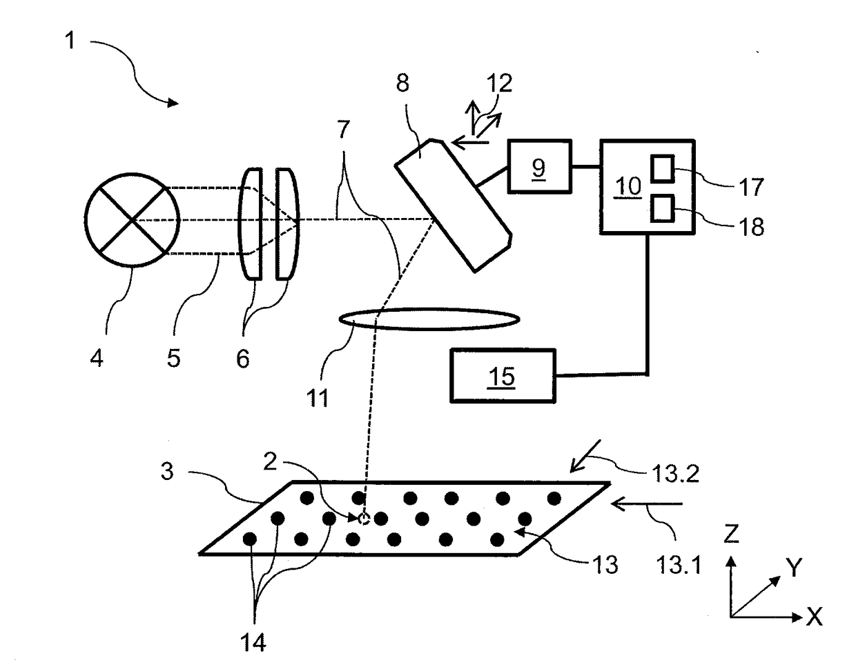 Image correction method and microscope