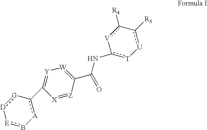 Substituted biphenyl-4-carboxylic acid arylamide analogues
