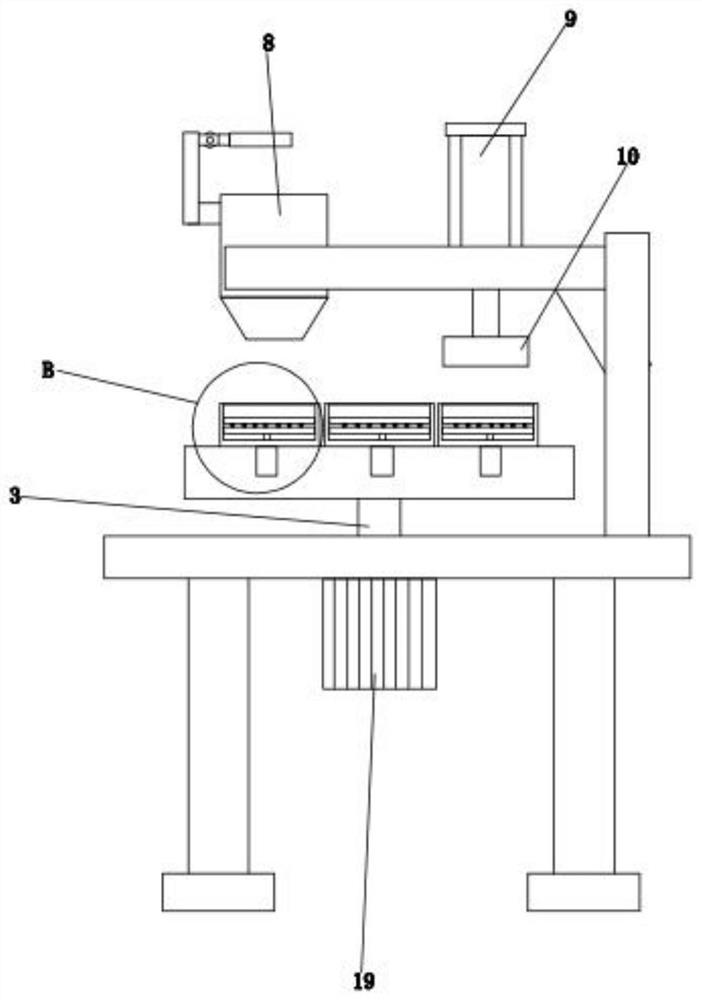 Cake pressing machine for continuously pressing tea leaves and cake pressing method thereof