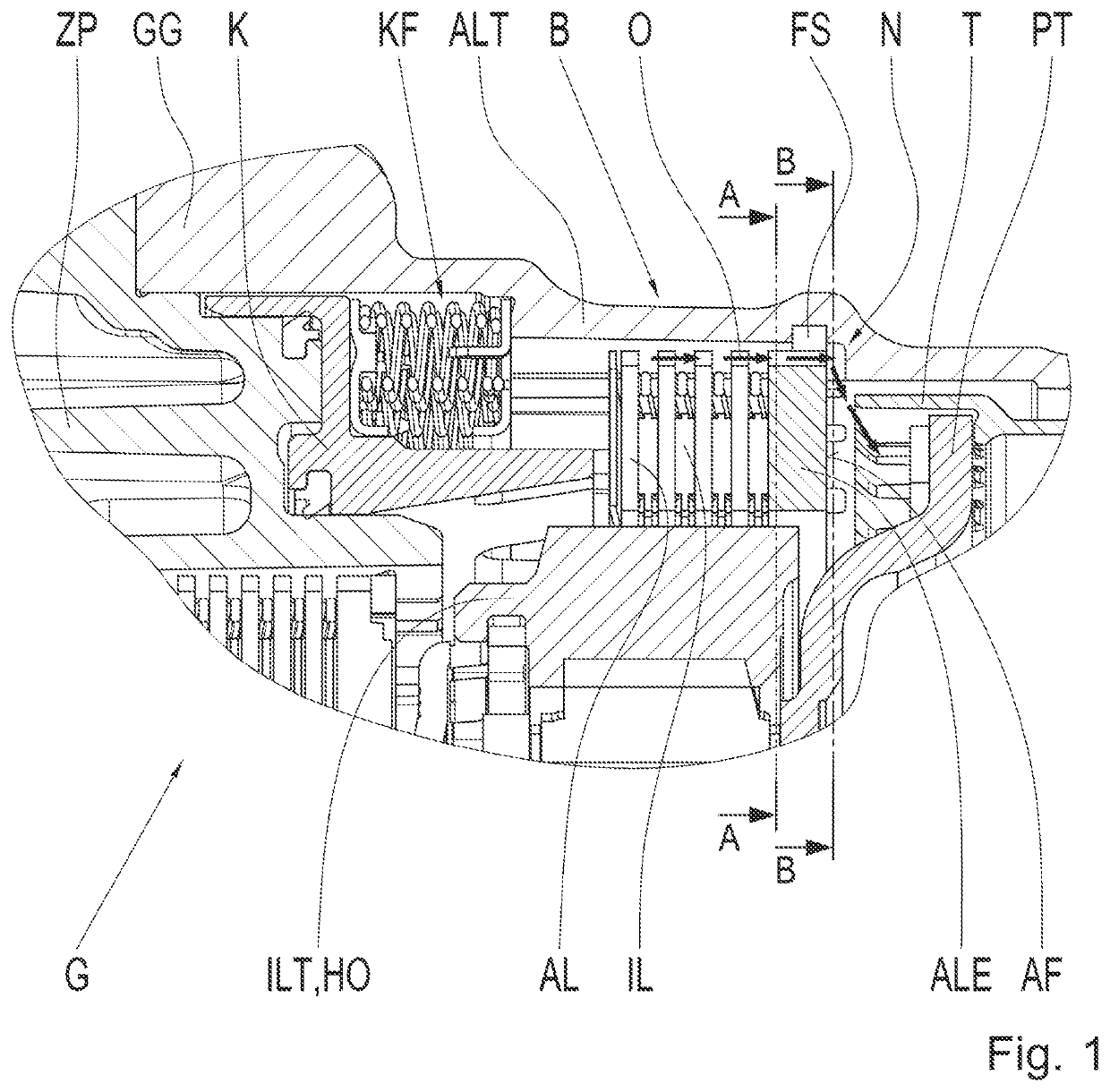 Wet-Running Multi-Disk Clutch and Motor Vehicle Transmission