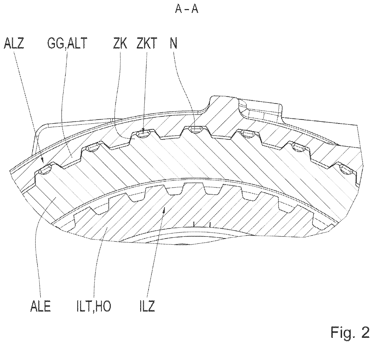 Wet-Running Multi-Disk Clutch and Motor Vehicle Transmission