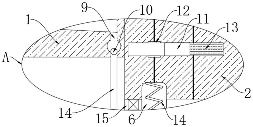 Ventilation type planting system for two sides of urban overhead