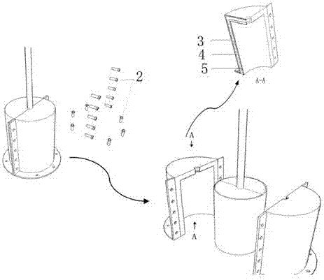 An anti-explosion and anti-shock protection system for cable-beam anchorage area and its manufacturing method