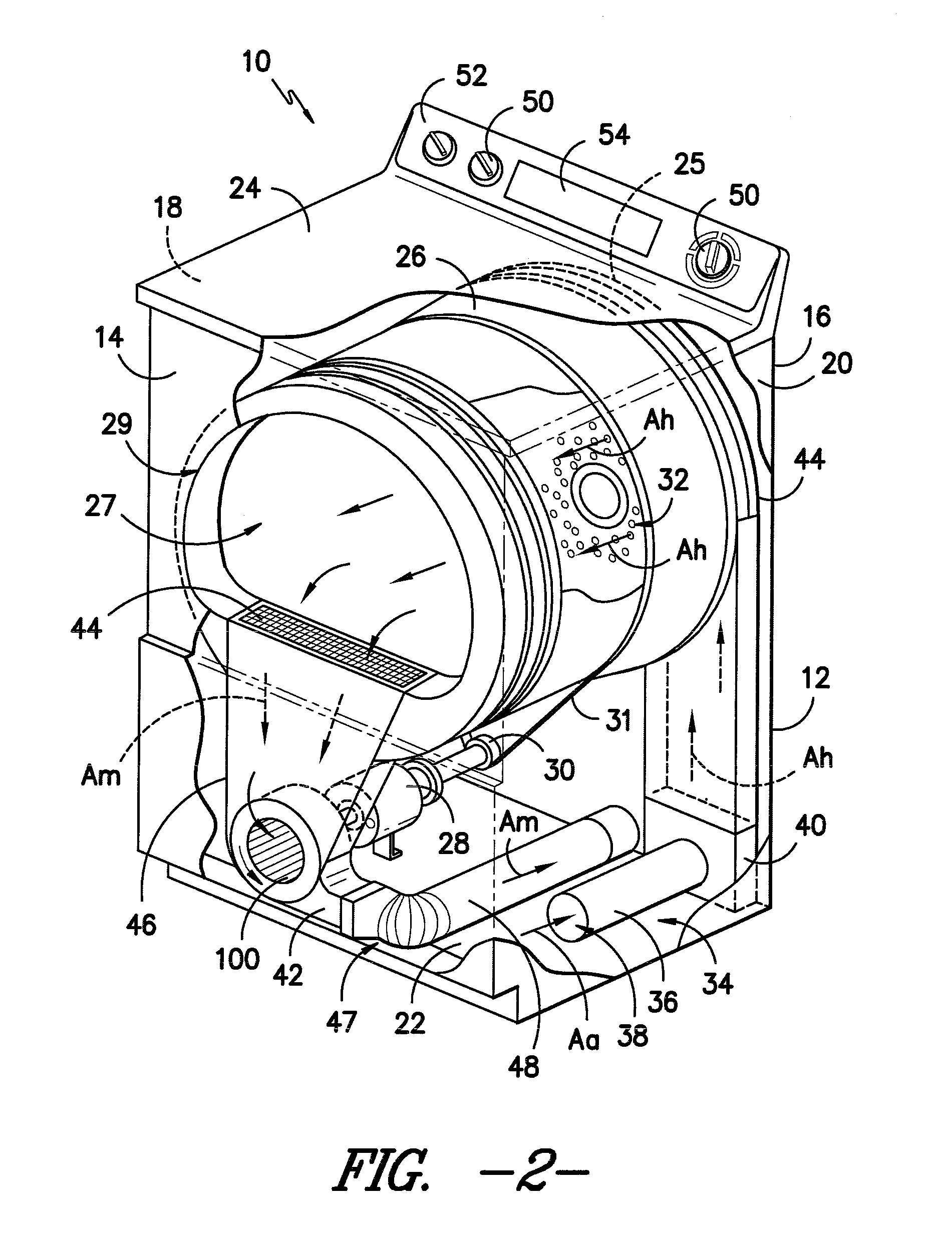 Fan assembly for an appliance