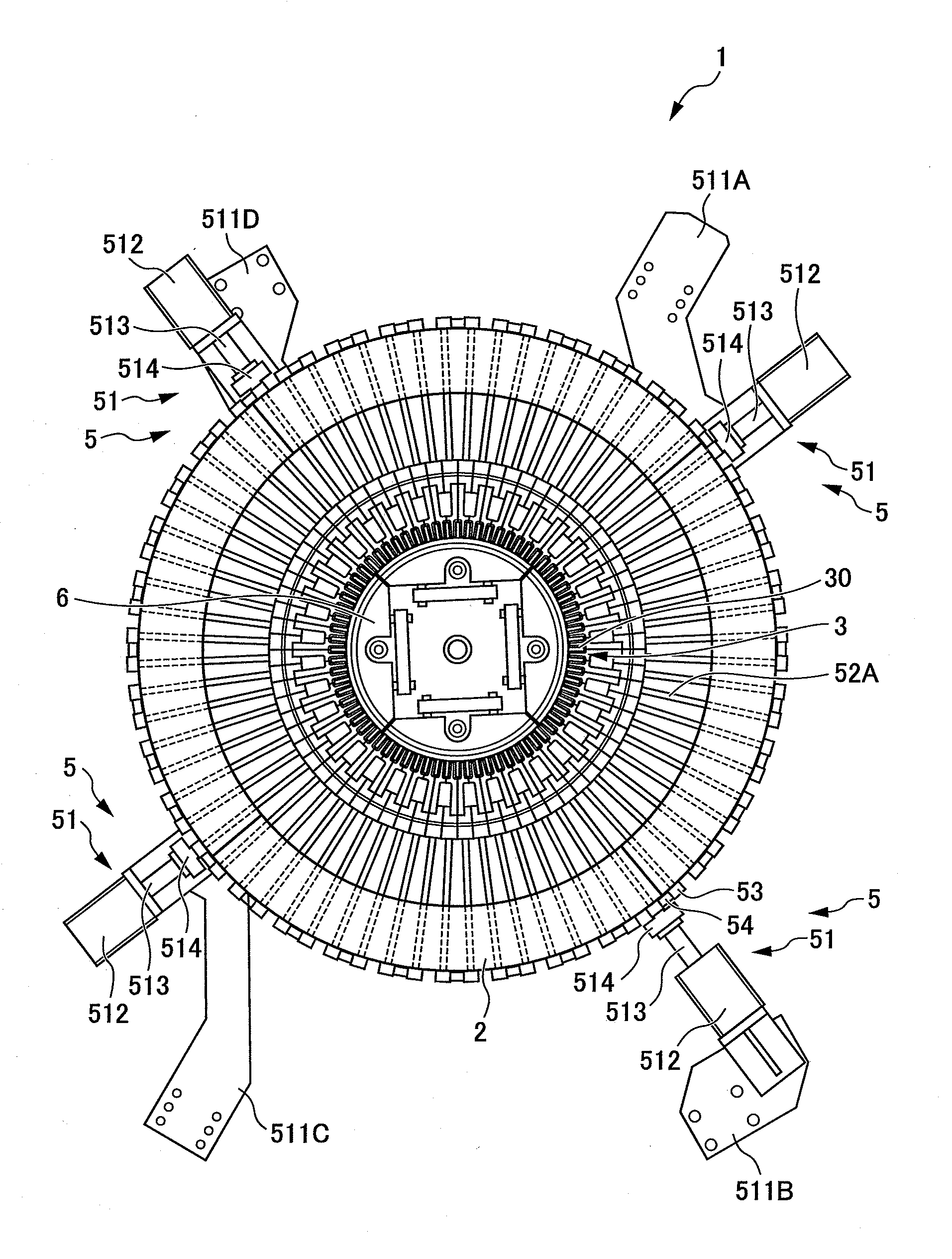 Insertion system for electrical conductor