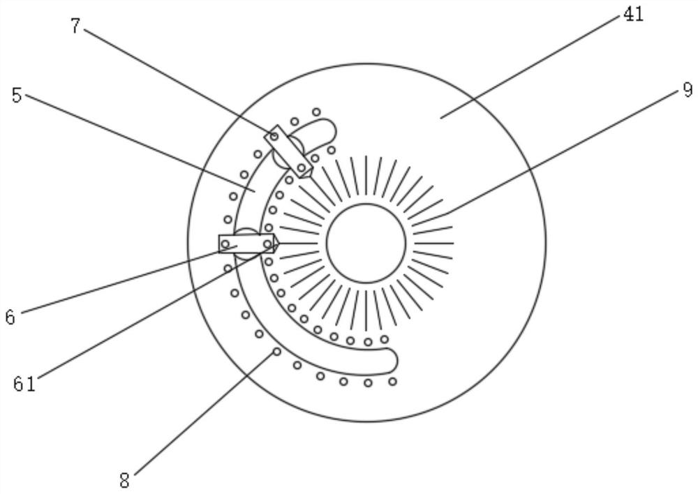 Automatic monitoring device for marine crank