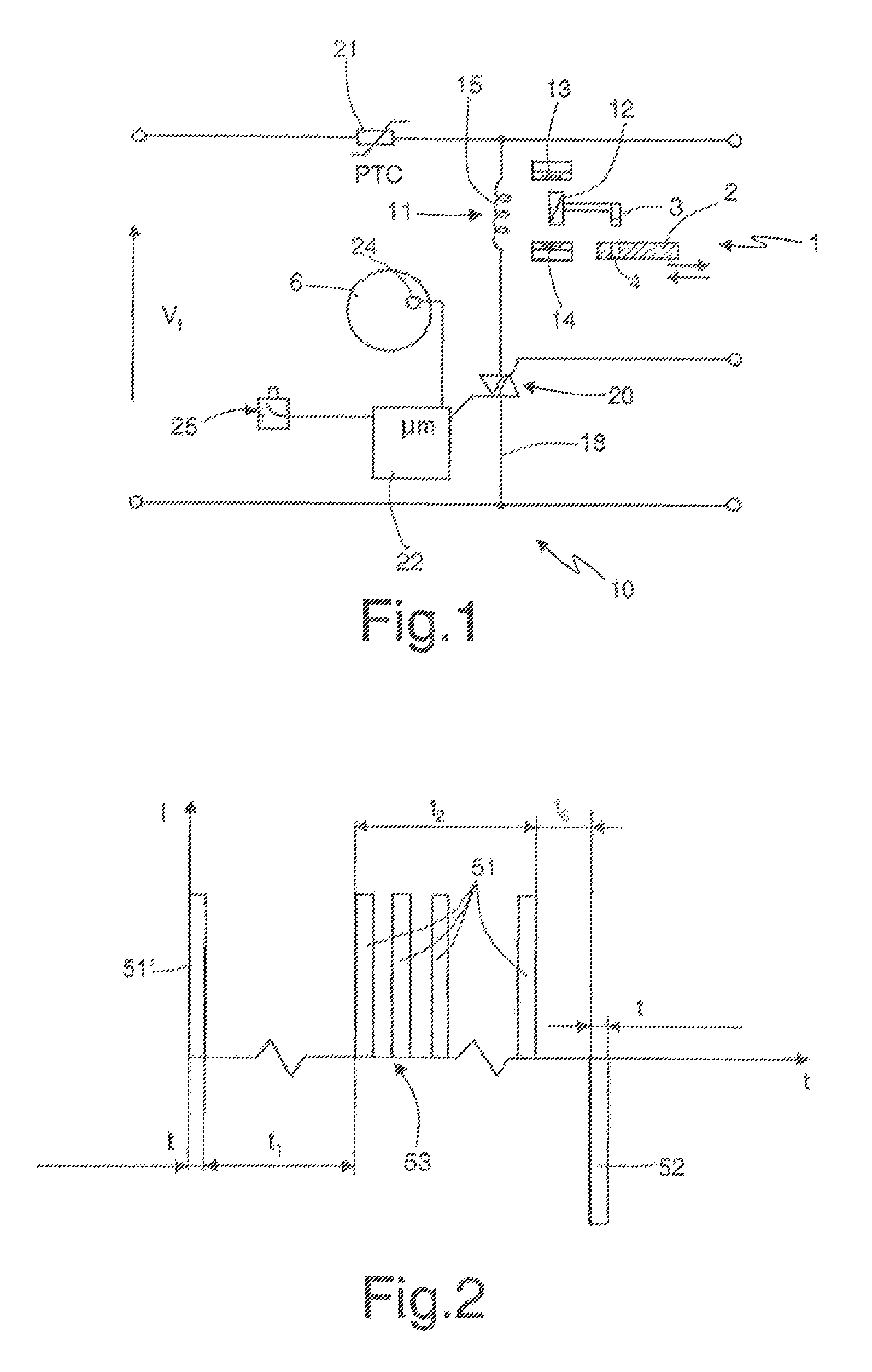 Safety control system for an electromagnetic door lock of an electric household appliance
