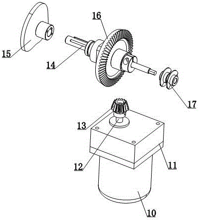 Motor drive type device for rotary-cut of pipe lined with plastics