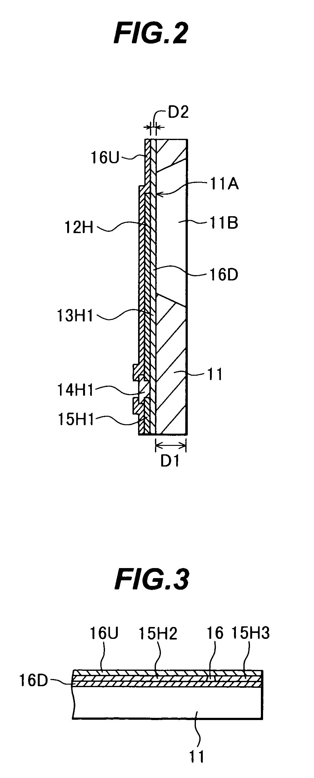 Physical quantity detecting device having second lead conductors connected to the electrodes and extending to the circumference of the substrate