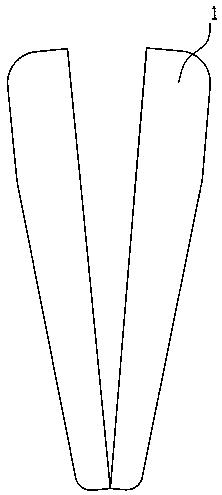 Compression type perming device