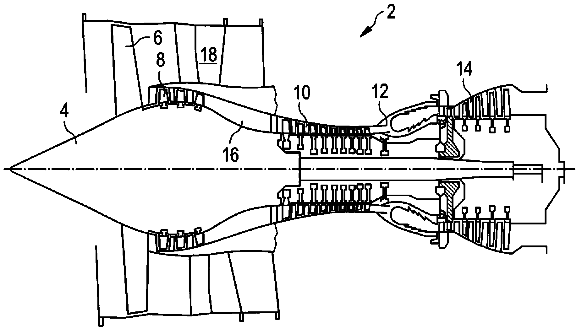 S-shaped profile blade of axial turbomachine compressor, corresponding compressor and turbomachine