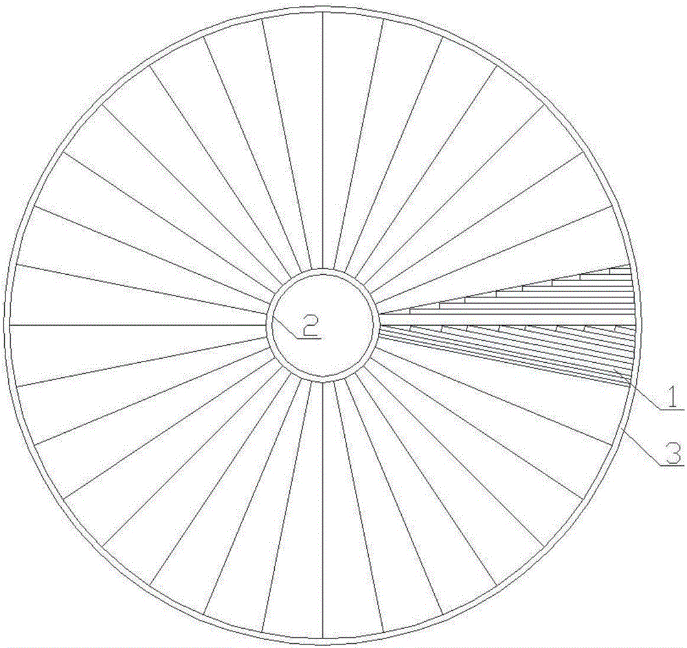 Three-phase core-type axial rotary converter for wireless energy transmission