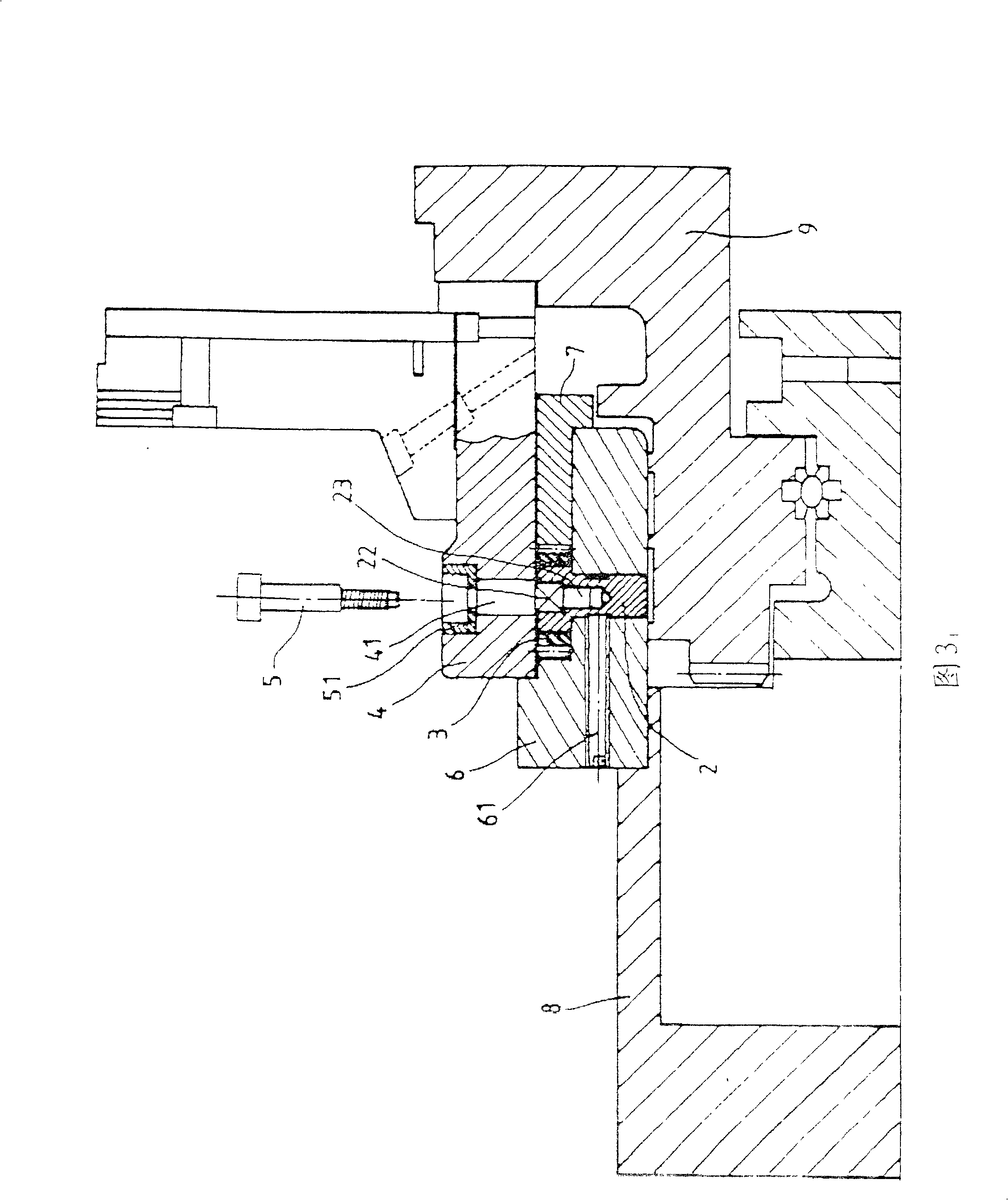 Saddle regulating and fixing apparatus for tubular knitting machine