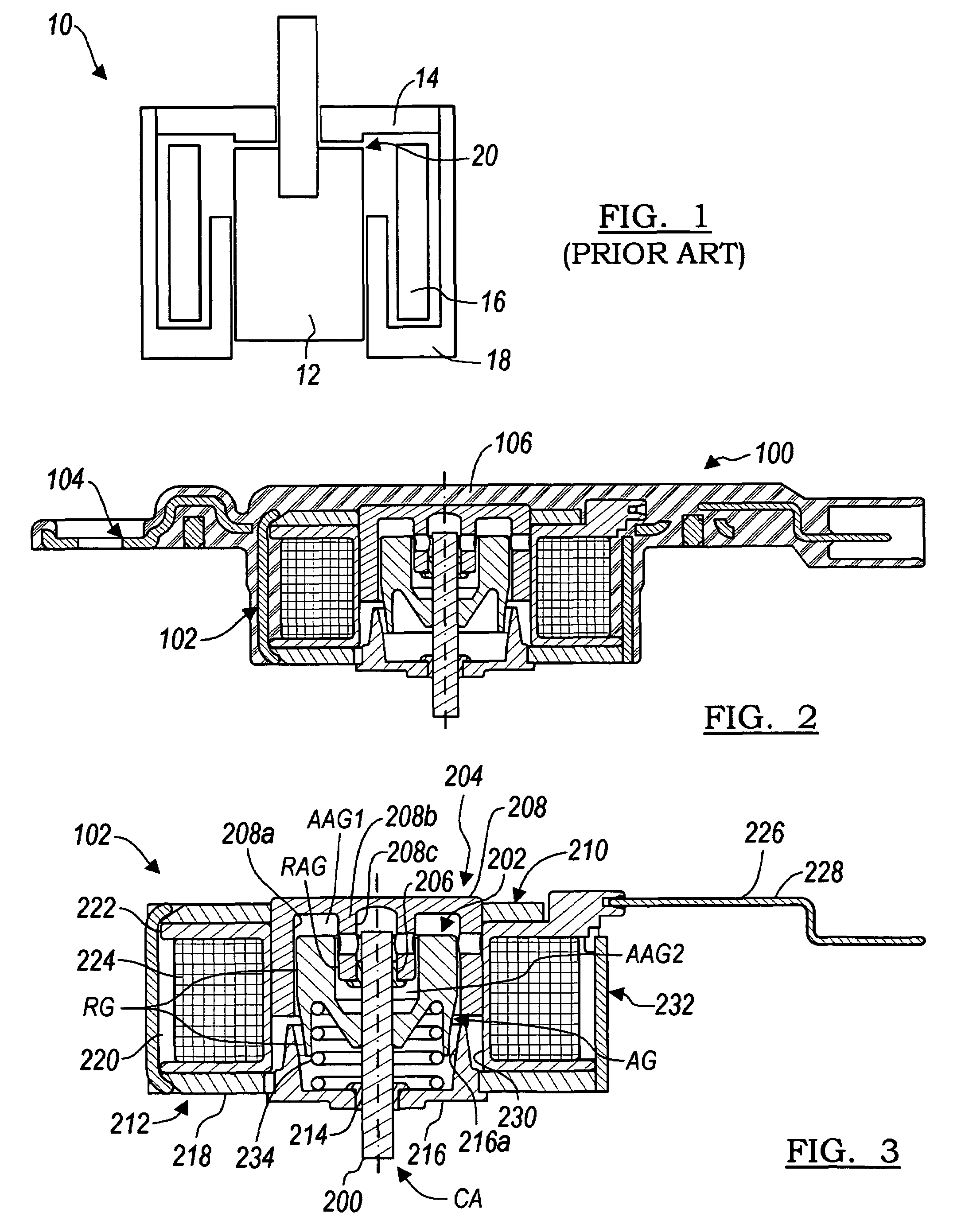 Variable force solenoid
