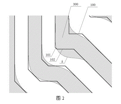 Graph pretreatment method for removing negative OPC (Optical Proximity Correction)