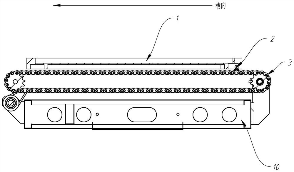 Disk taking mechanism, warehouse type taking and storing equipment applying same and taking and storing method