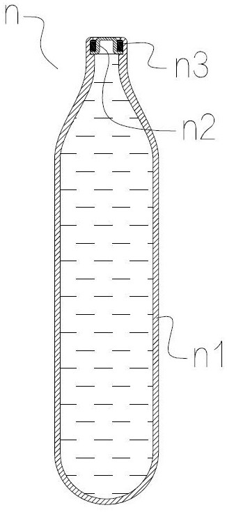 Gas filling device