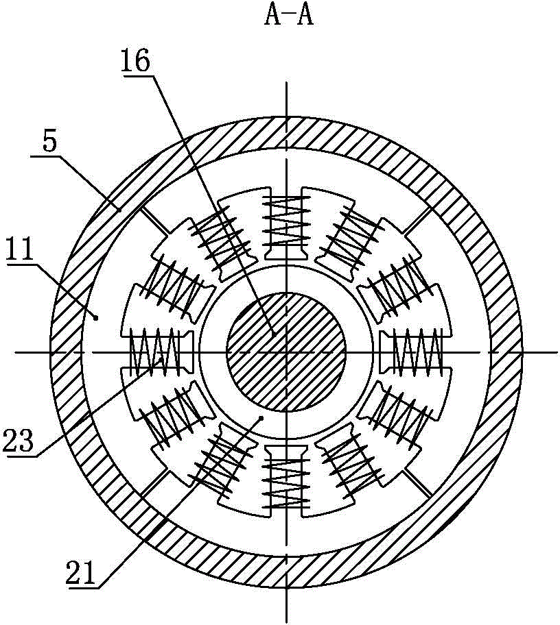 Arc stator winding magnetic suspension bearing drive motor