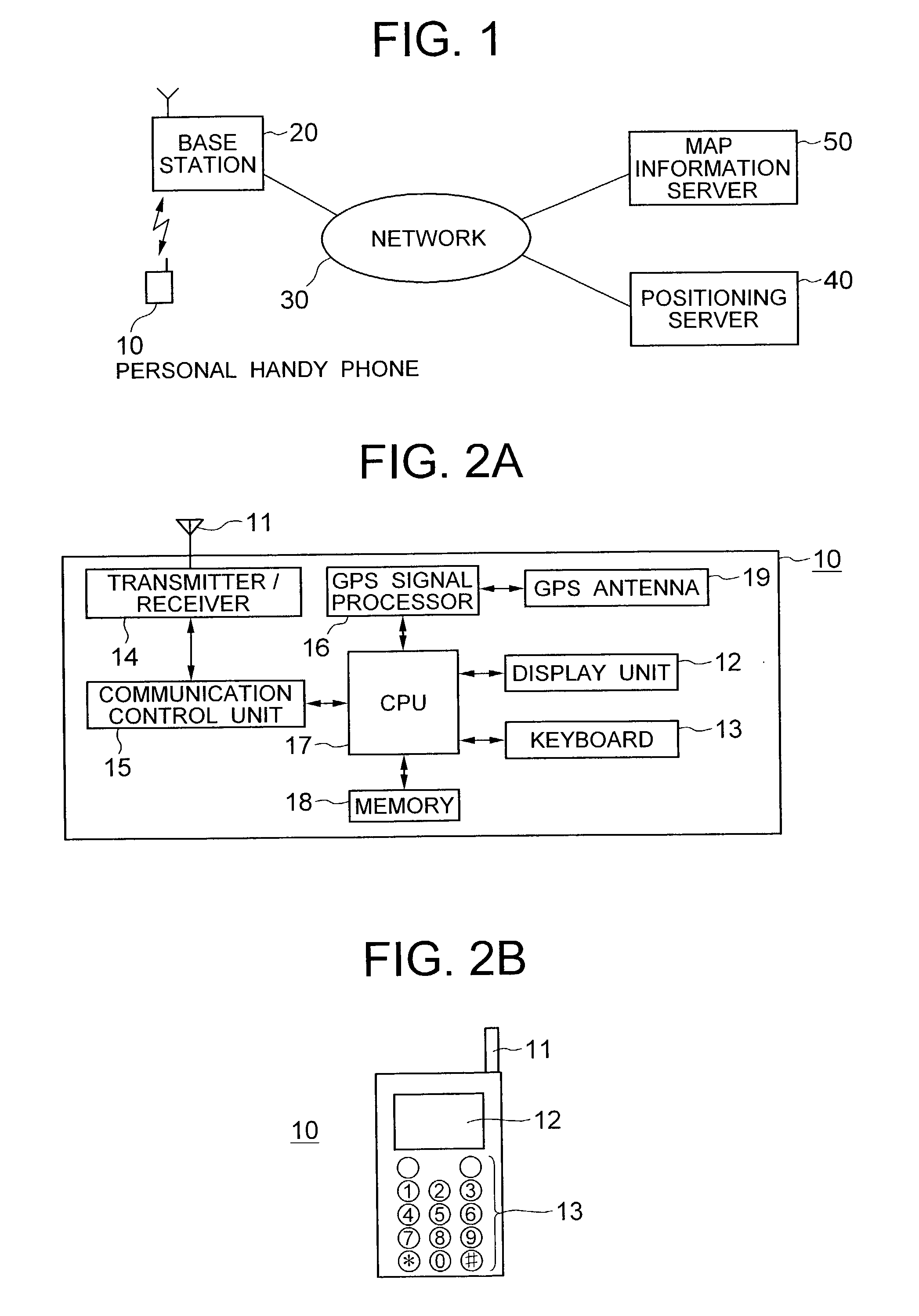 Map information display system
