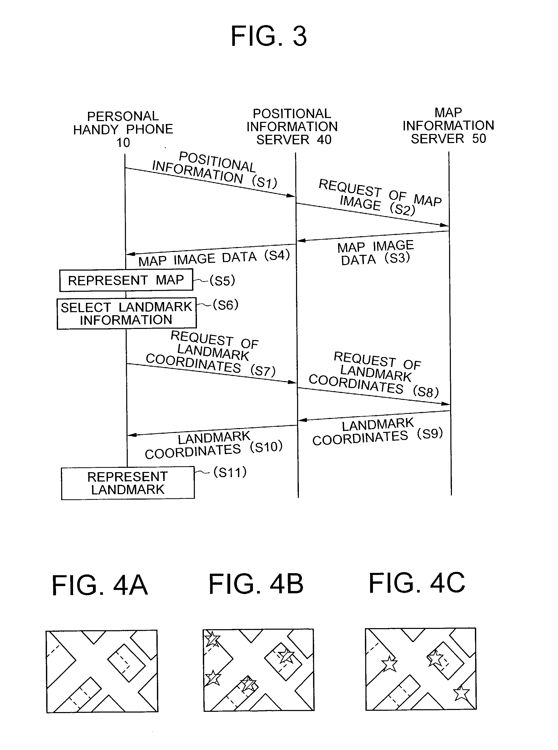 Map information display system