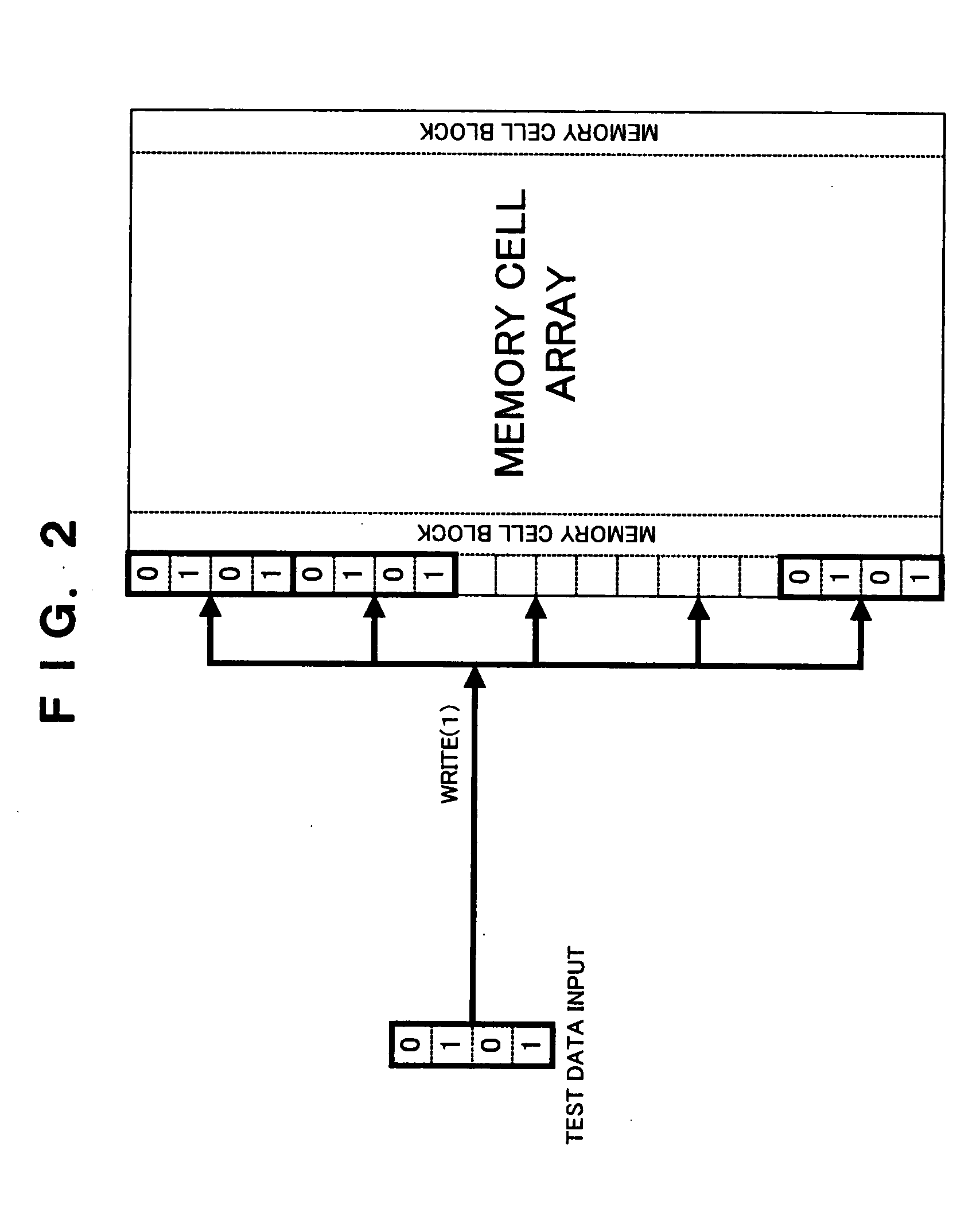 Semiconductor memory, and testing method thereof