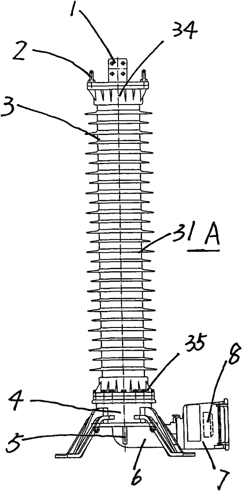 Electronic voltage transformer