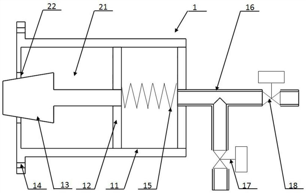 An adjustable frequency adaptive airflow pulsation attenuator