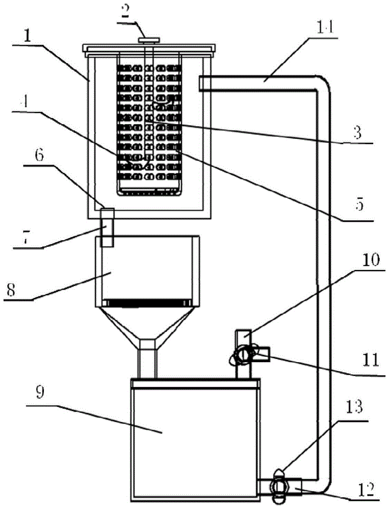 Recycling method and recycling device for cathode material and anode material of spent lithium-ion battery