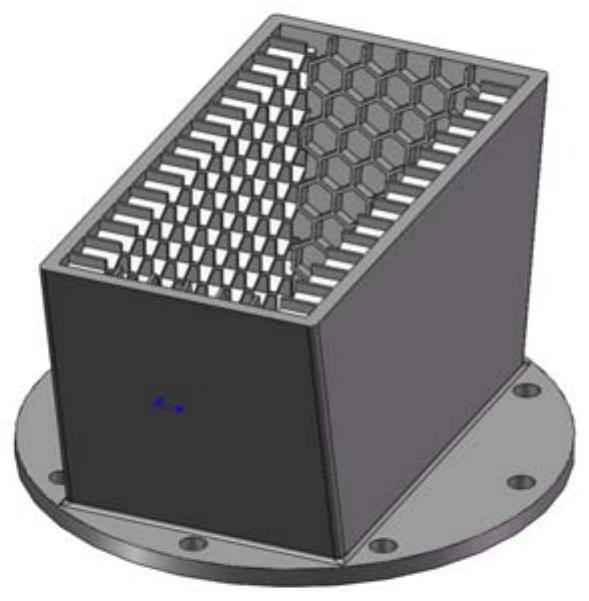 3D printing preparation method of light shield for star sensor with high light absorption capacity