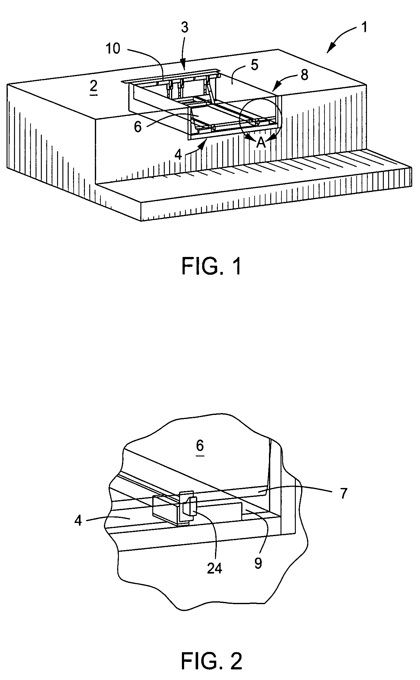 Shimless frame support method and apparatus for dock levelers