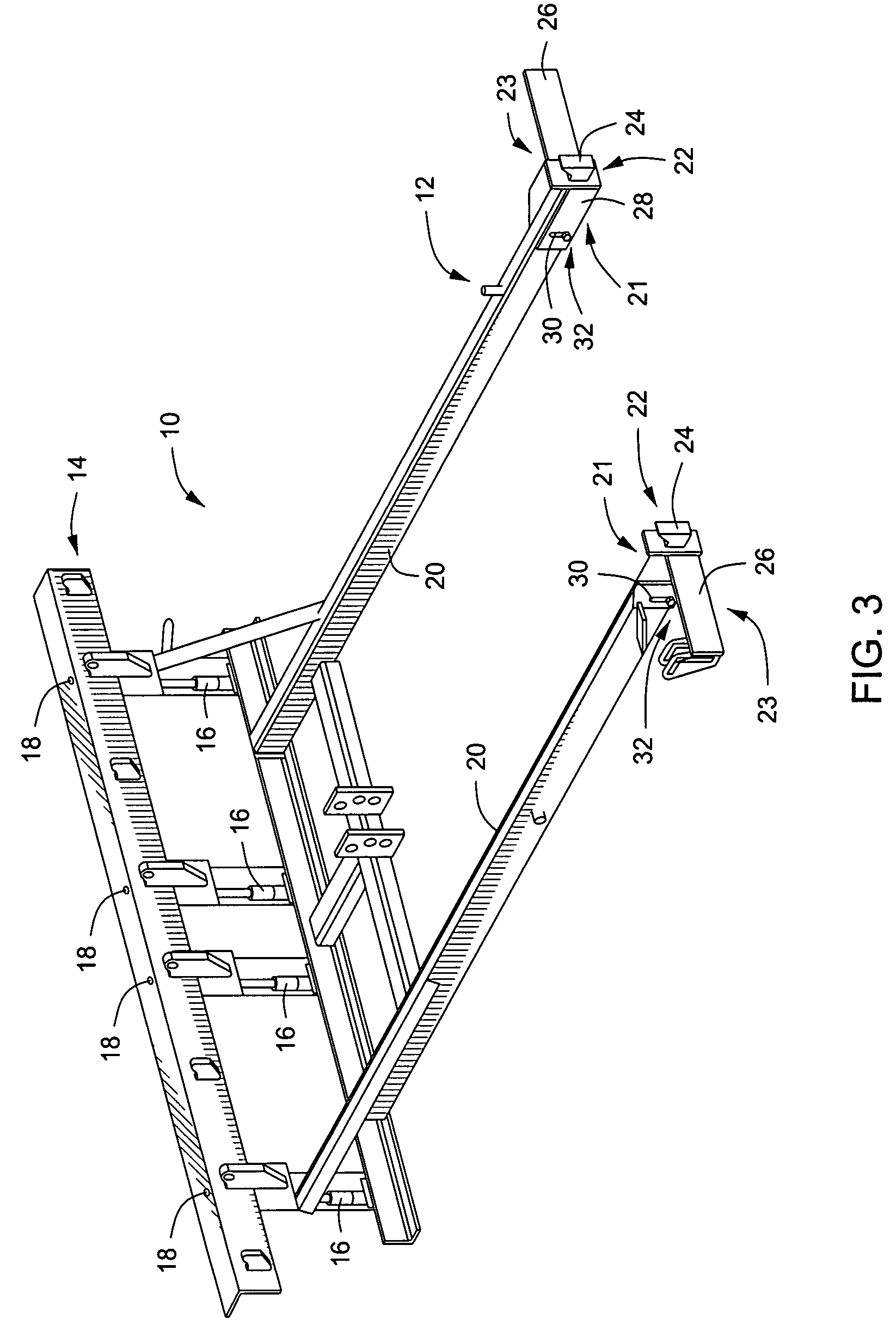 Shimless frame support method and apparatus for dock levelers