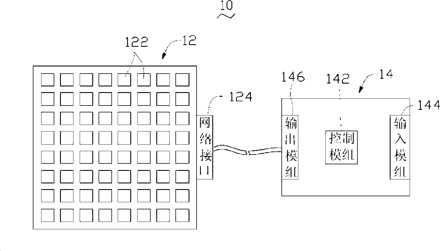 Solid state luminous element display equipment