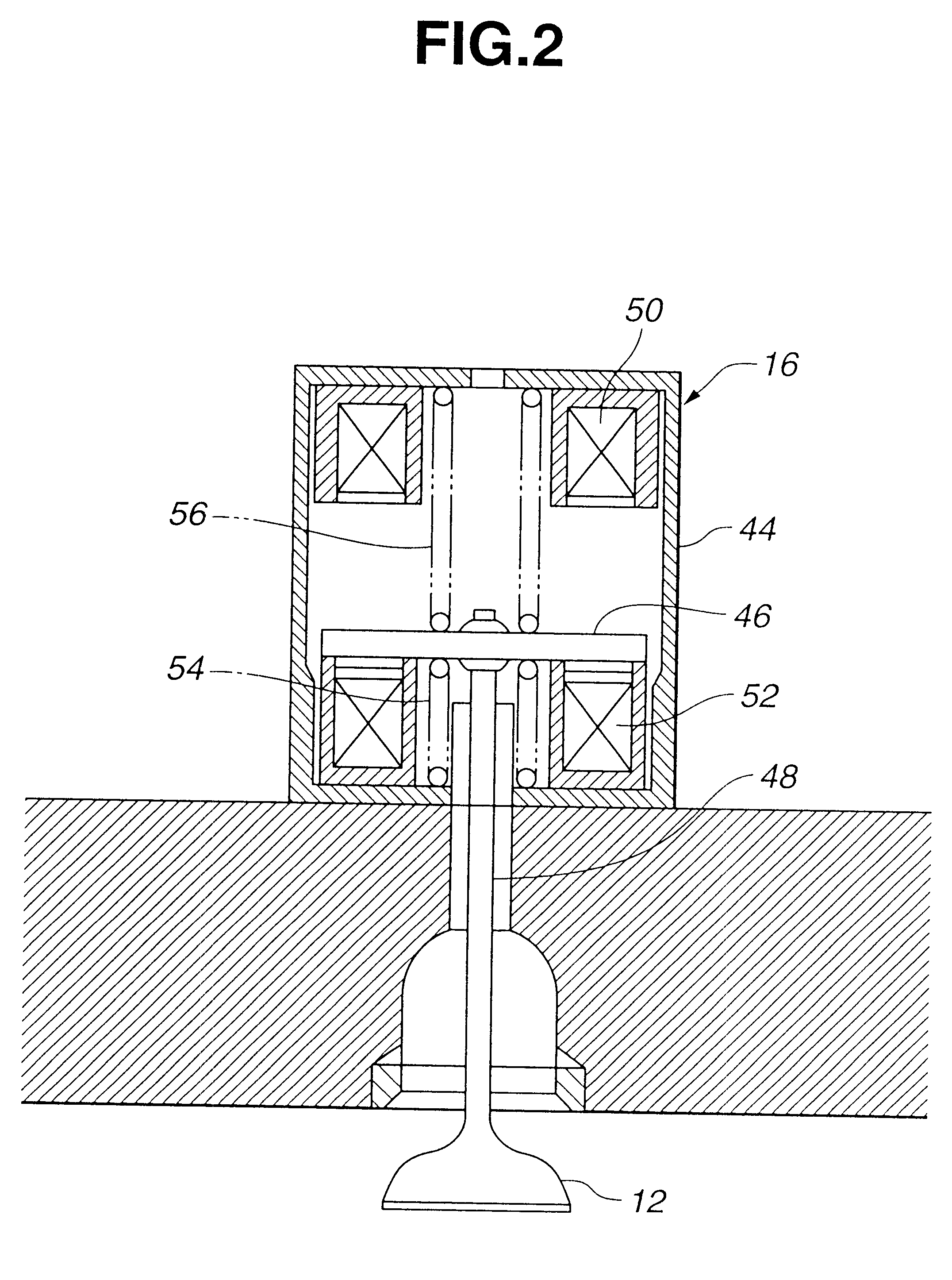 Intake air control system of engine