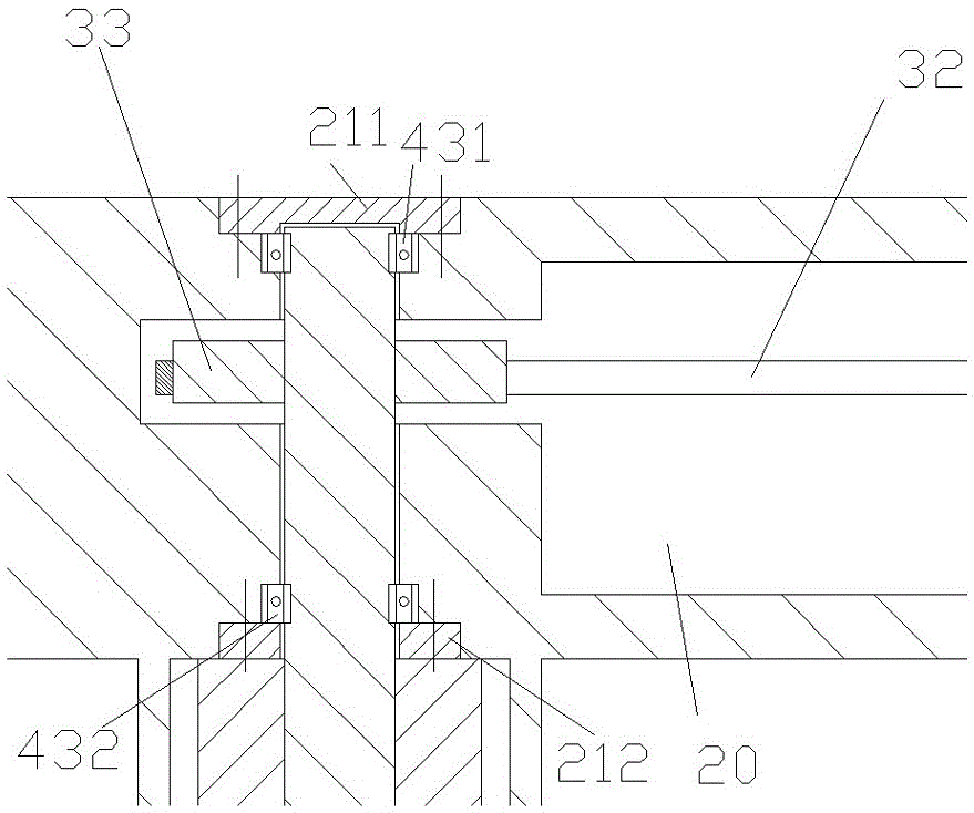 Bridge with lifting type guardrails