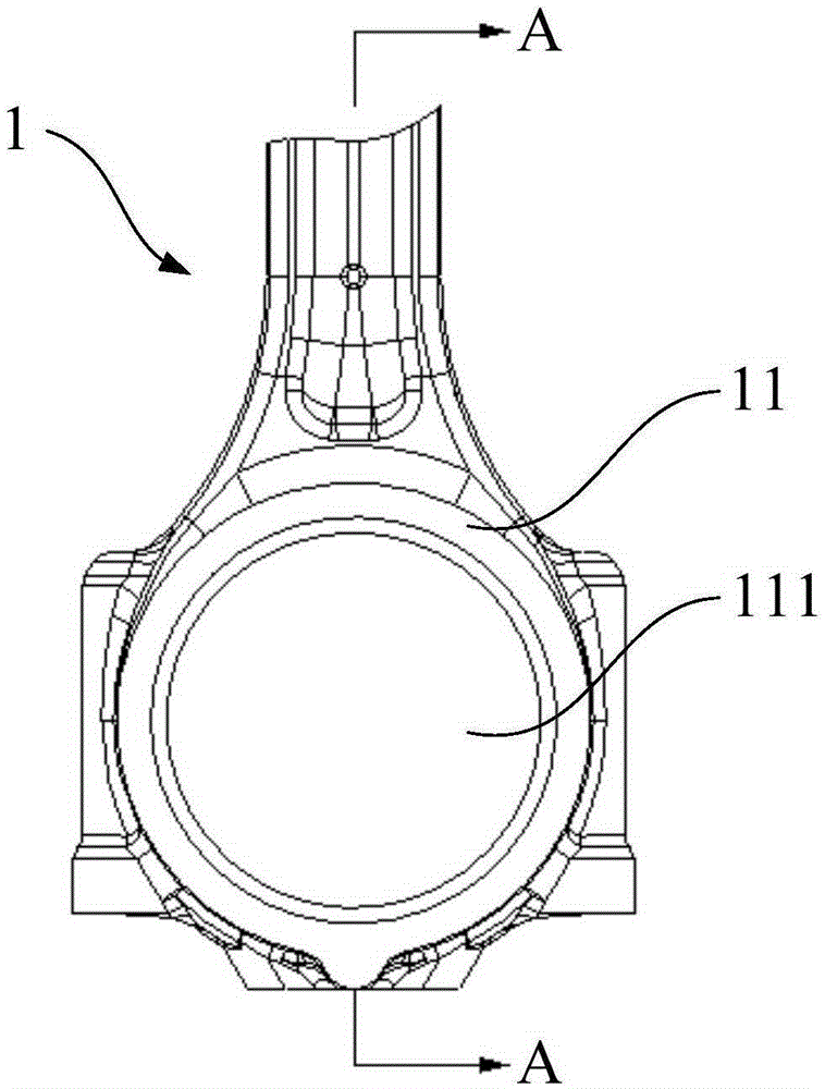 Crankshaft connecting rod component