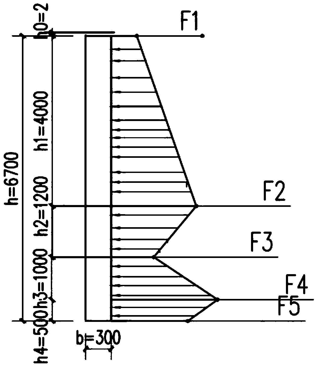 Method for measuring stability of partition wall in shallow-buried single-hole double-line bias tunnel