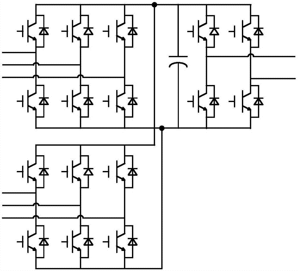 Modularized medium voltage three-port flexible multi-state switch topology