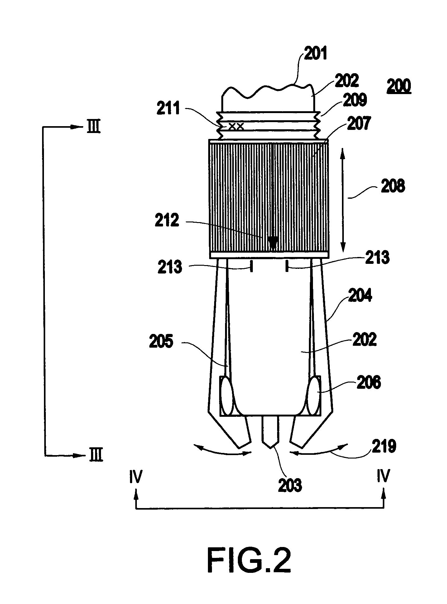 Method and structure for variable pitch microwave probe assembly