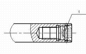 Clamp and process for machining welding yoke of automobile