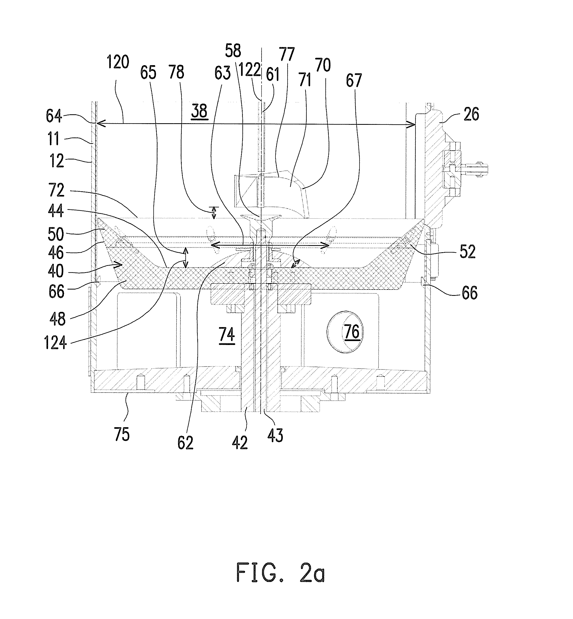 Method and device for coating or mixing granular products, more in particular peanuts, with a substance