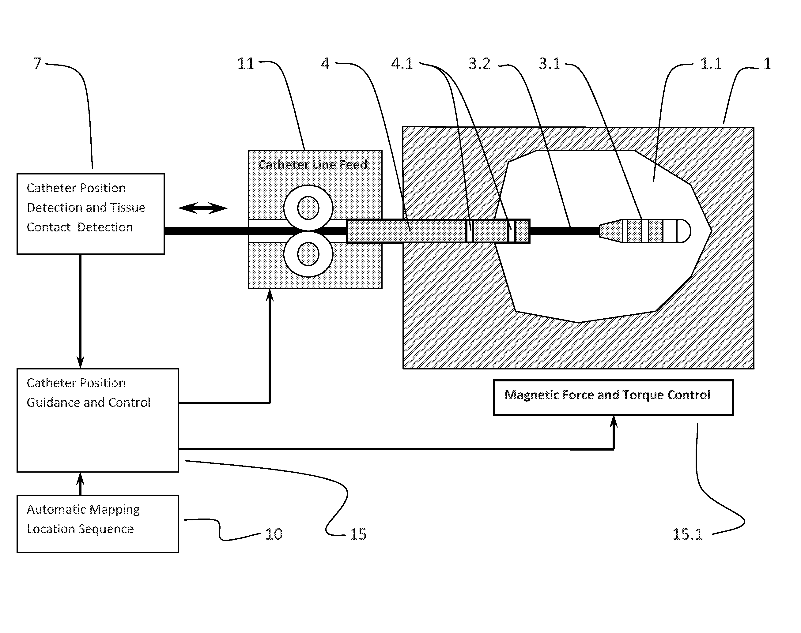 System and method for using tissue contact information in an automated mapping of cardiac chambers employing magneticly shaped fields