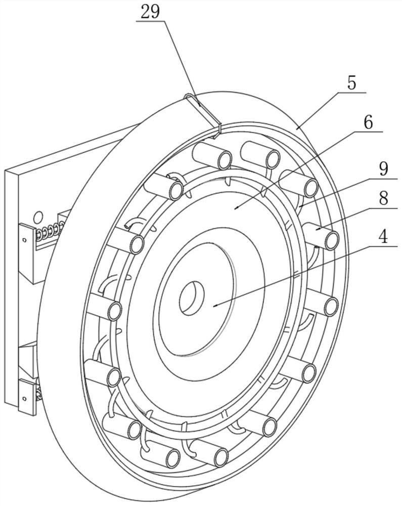 Tool changing device of multifunctional numerical control milling machine