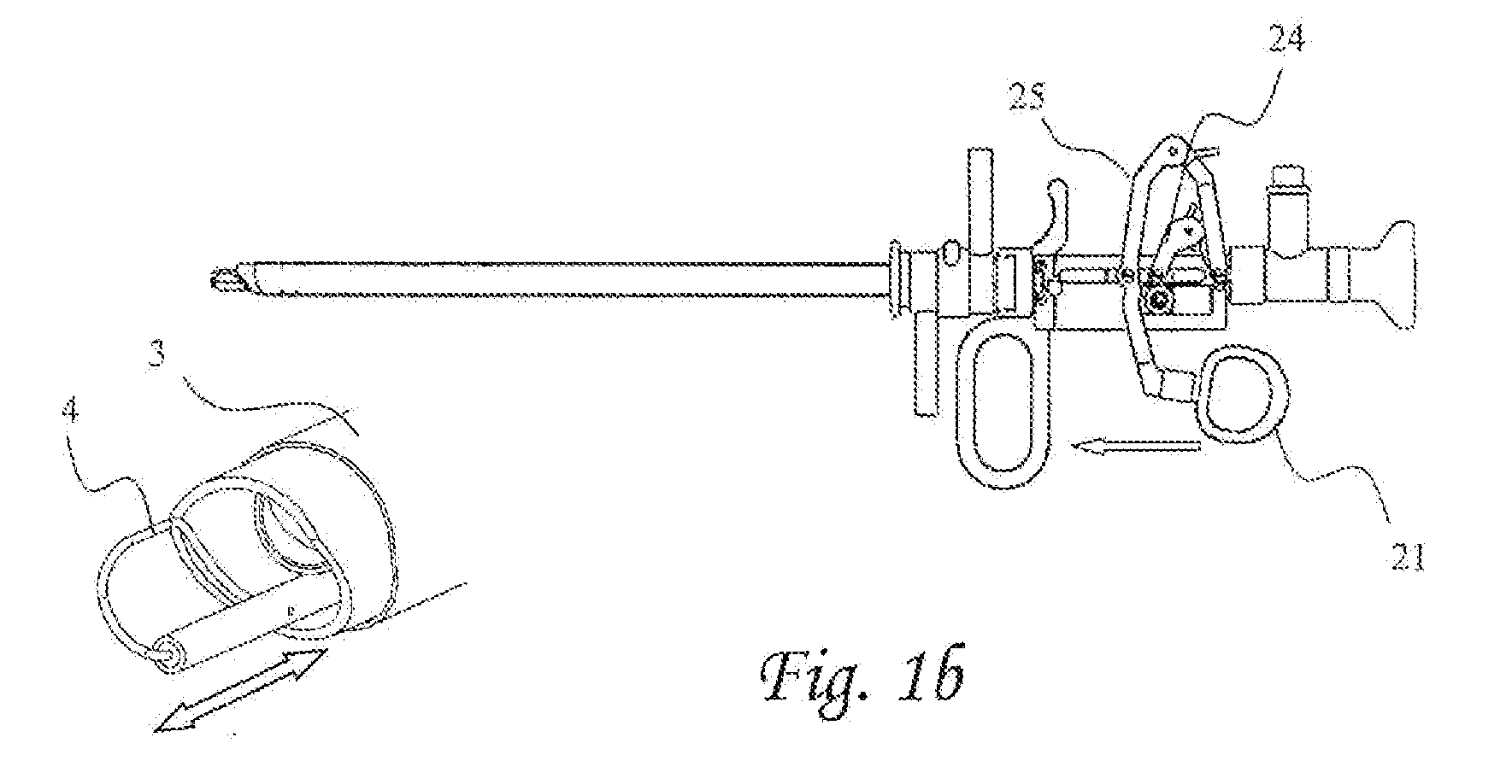 Dual-action rotational and linear actuating mechanism