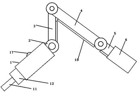 A hand-held electric bone drill