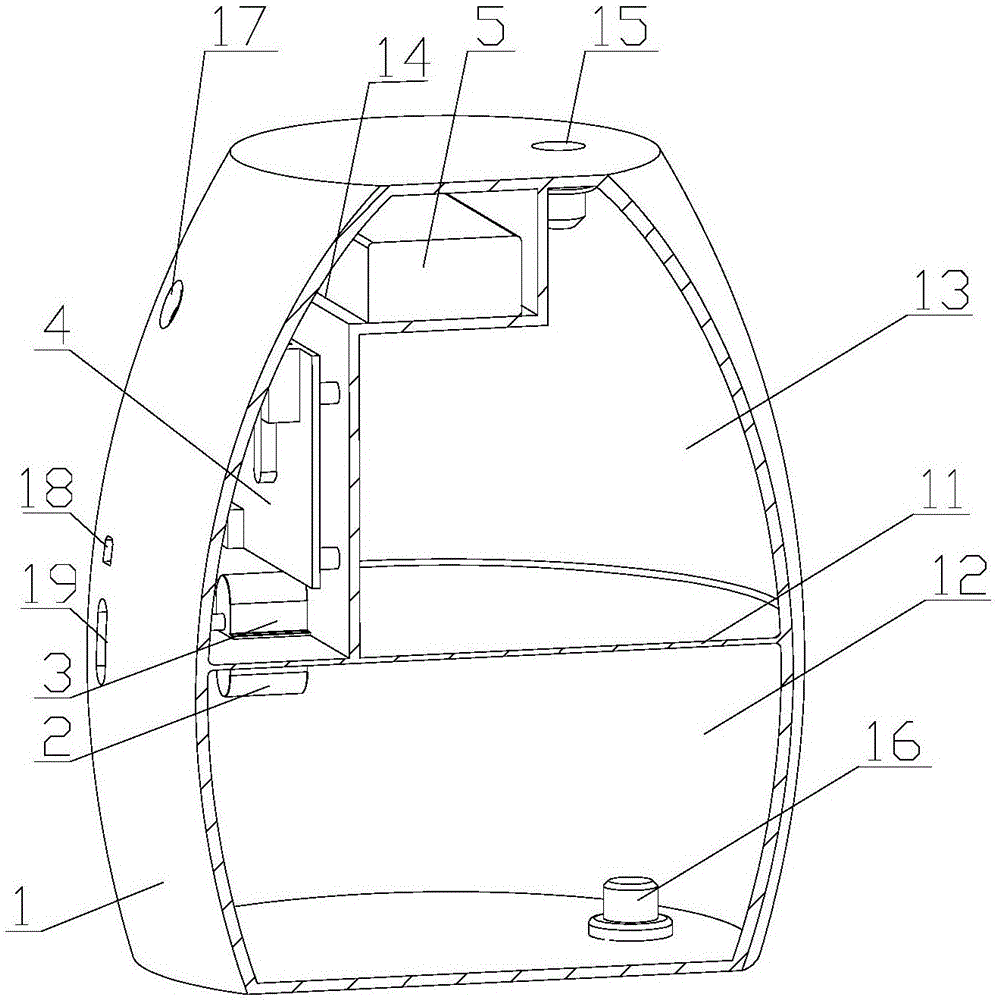 Ear-washing machine and control method thereof