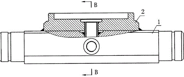 Die forging hat type cylinder bottom