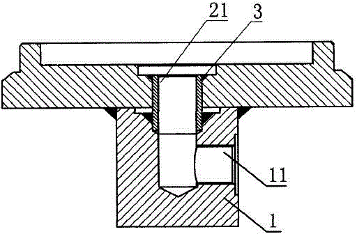 Die forging hat type cylinder bottom