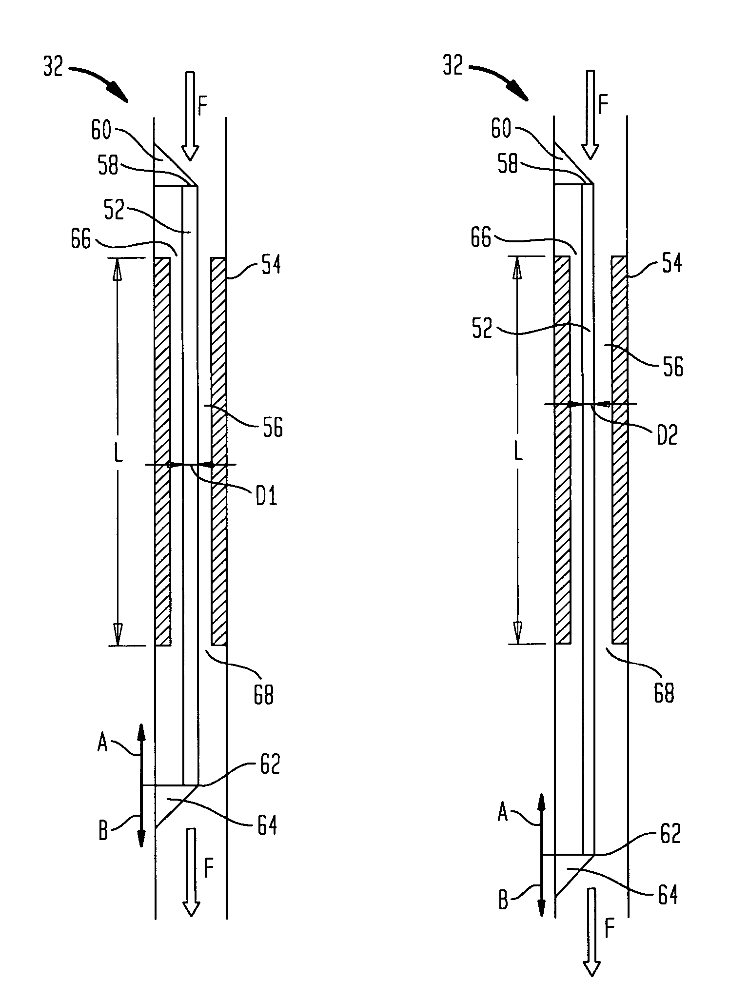 Implantable pump with infinitely variable resistor