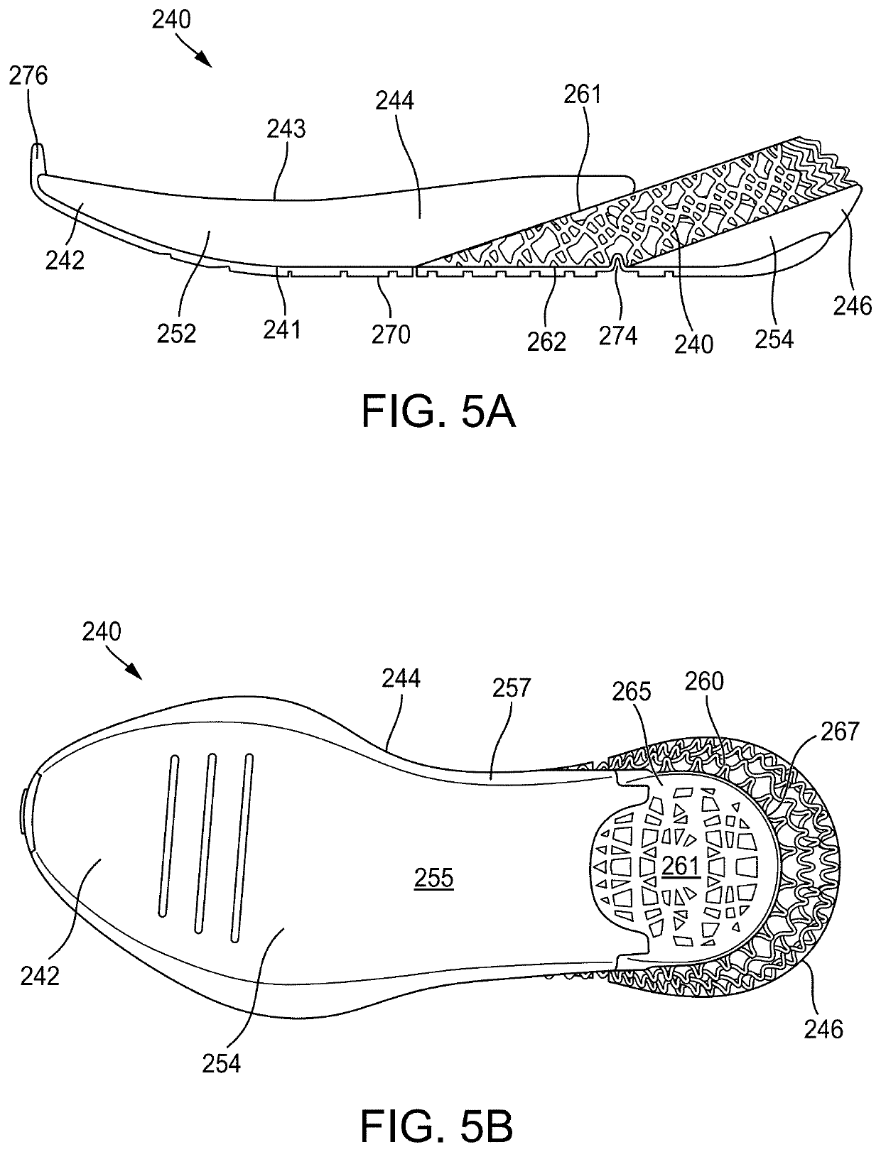 Footwear and footwear components having a mesh component