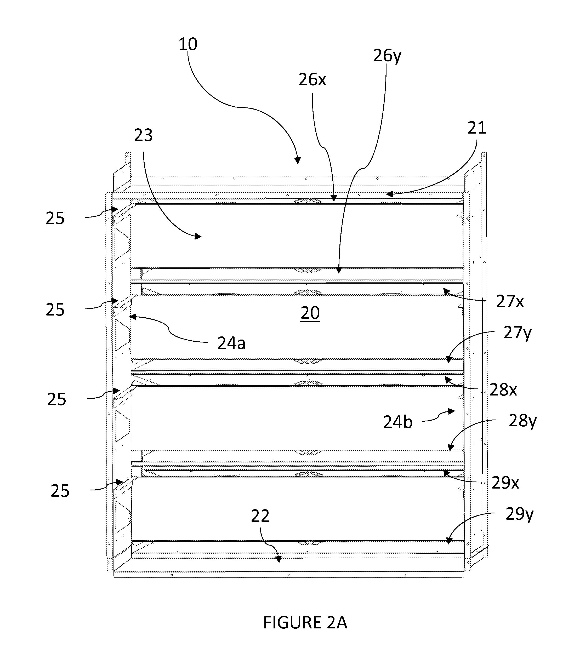 Convection oven having removable air plenums